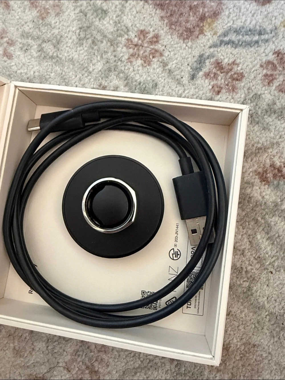Oura Ring Gen 3 Silver size 9